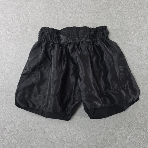 Elite Sports Other - Elite Sports Muay Thai Shorts Mens Small Black Satin Kickboxing MMA Training